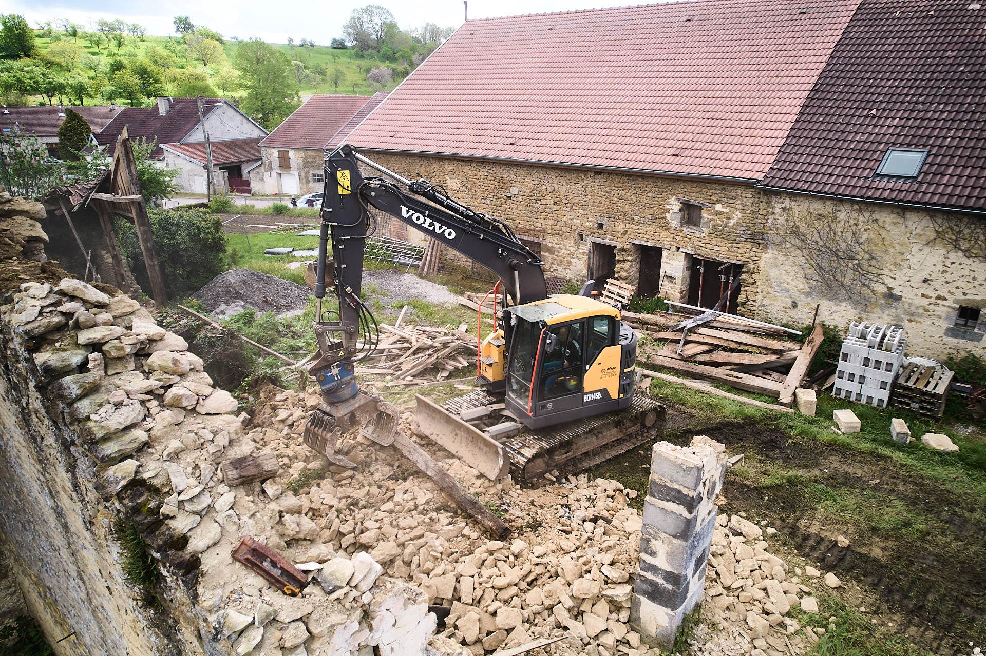 démolition de maison à Langres